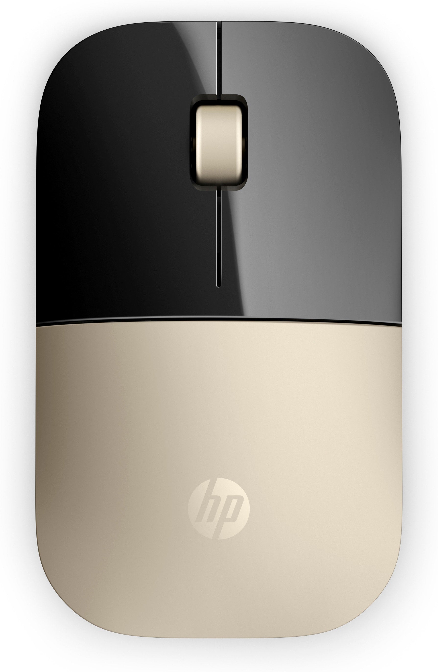 HP Z3700 – Maus – Kabellos (2,4 GHz), Beidhändig, Gold