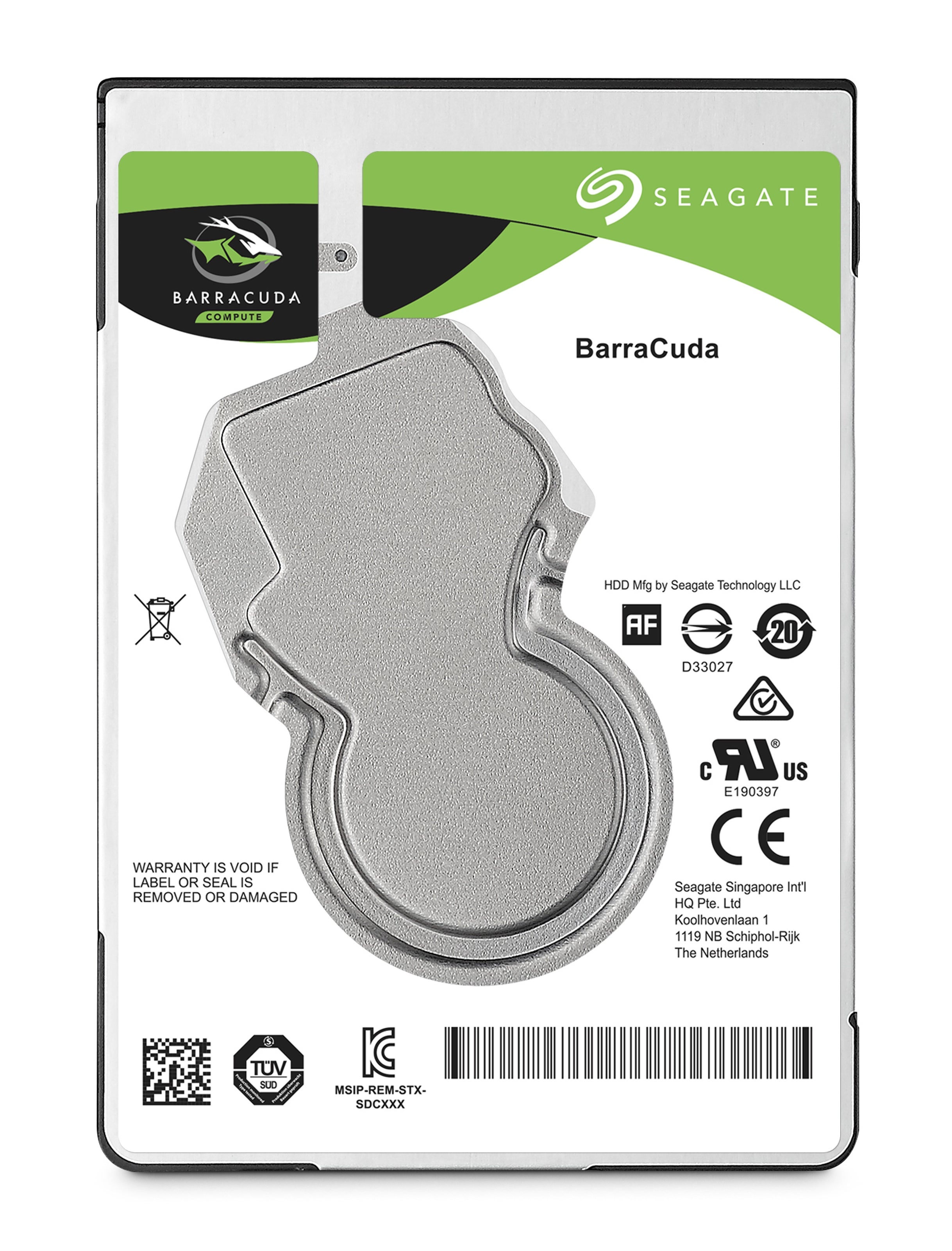Seagate BarraCuda ST5000LM000 – 5 TB, 2,5 Zoll · 5400 U/min · SATA 6 Gb/s