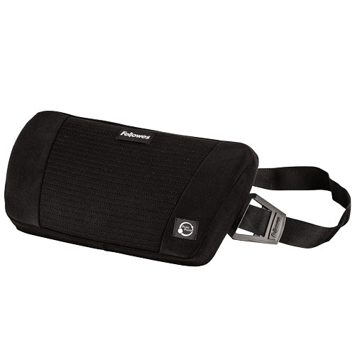 Fellowes Schreibunterlage PlushTouch – Schwarz – 80 × 350 mm – Textil
