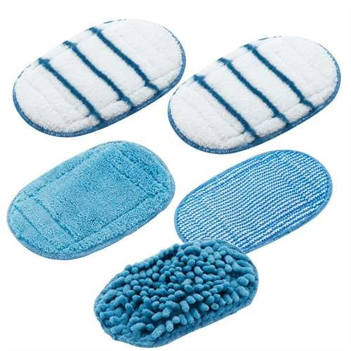 Black & Decker Reinigungspad-Set – Blau, für BLACK+DECKER SteaMitt