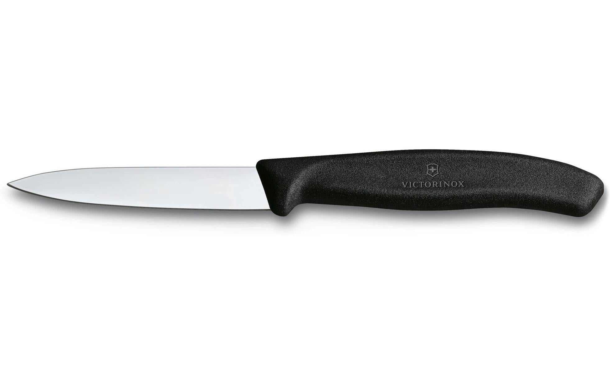 Victorinox Gemüsemesser 8 cm, Edelstahl/Kunststoff, Schwarz