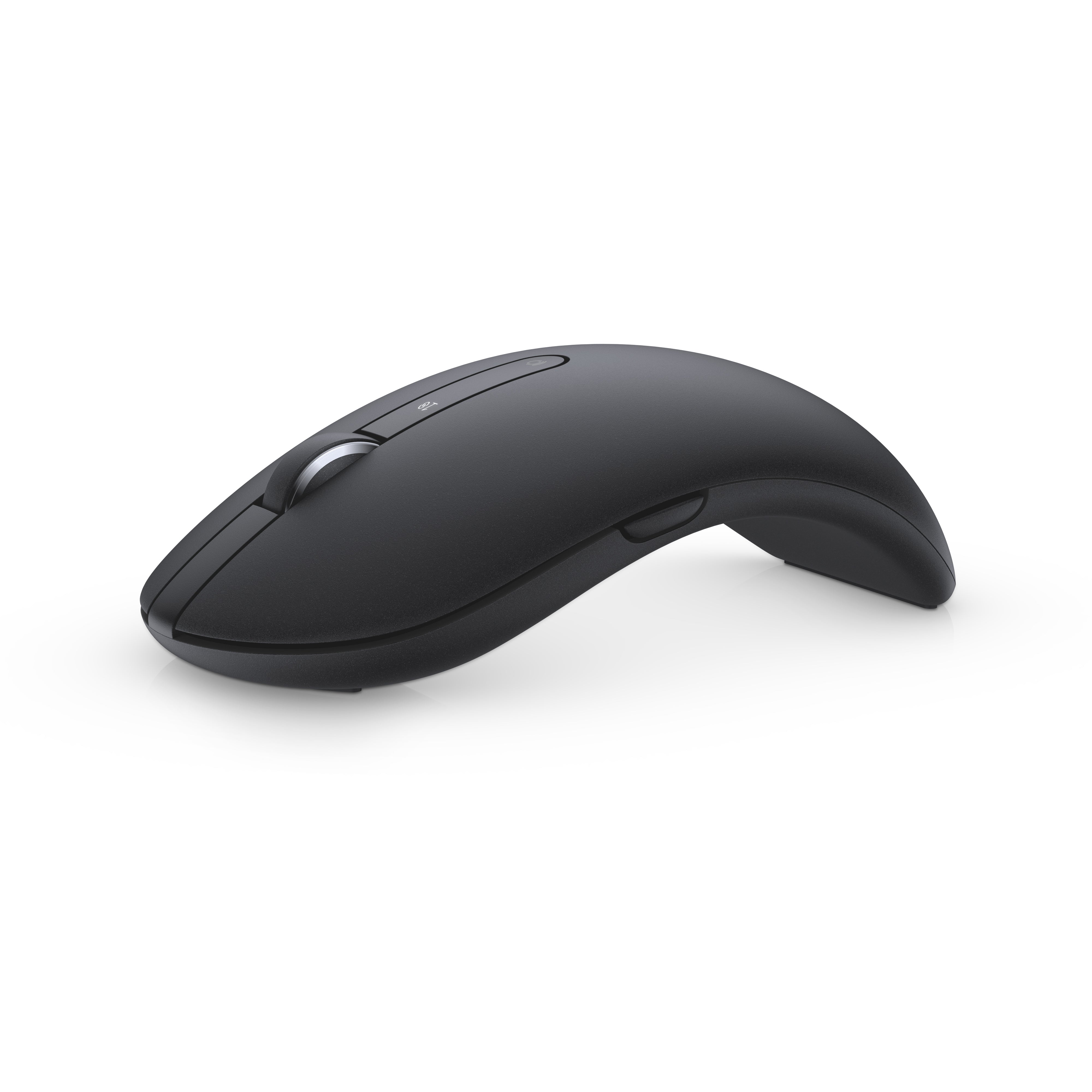 Dell WM527 Office – Maus – Kabellos (Bluetooth/2,4 GHz), 1600 DPI, beidhändig, Schwarz