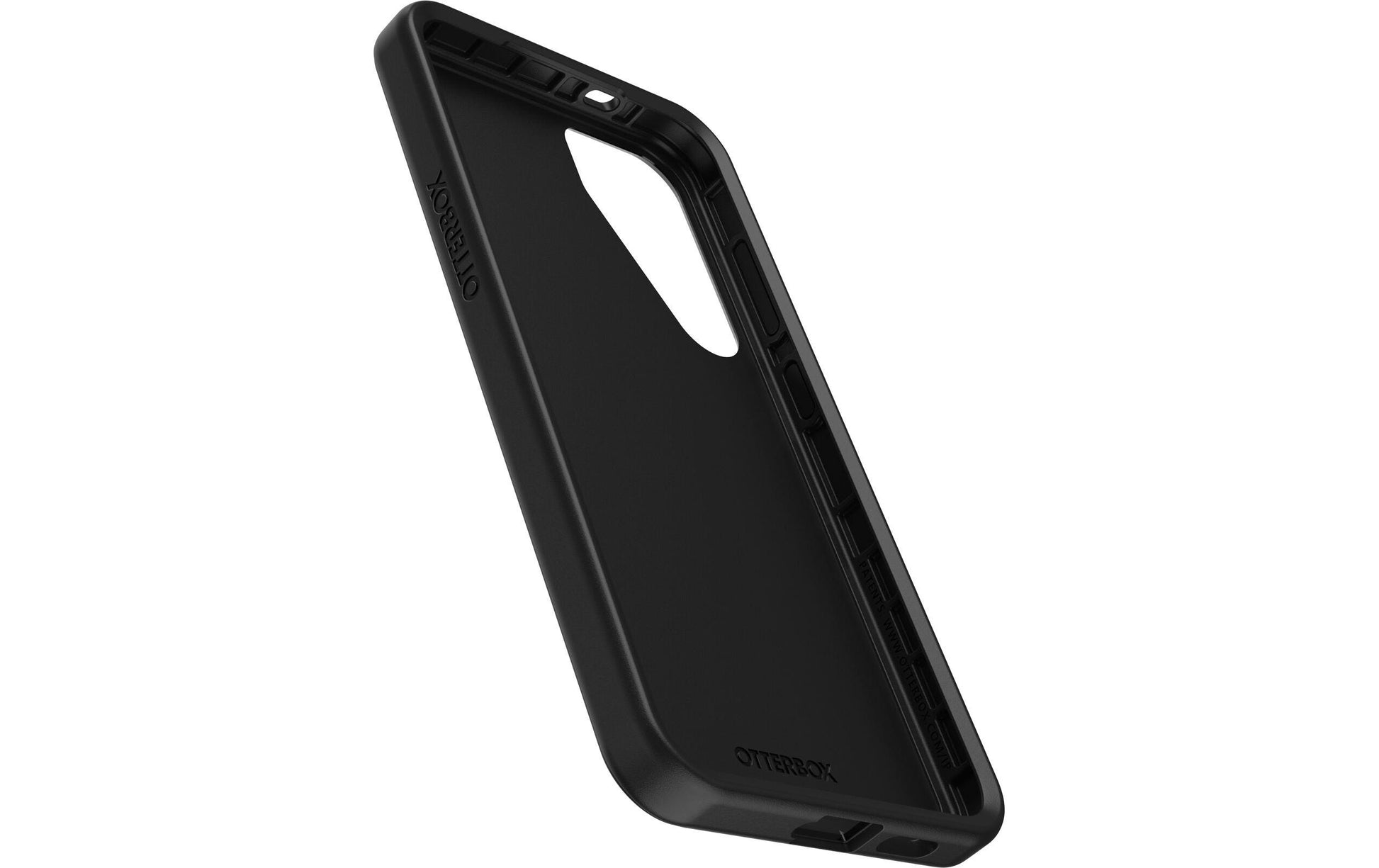 OtterBox Symmetry Backcover – für Samsung Galaxy S24+, Synthetik-Kautschuk, Schwarz
