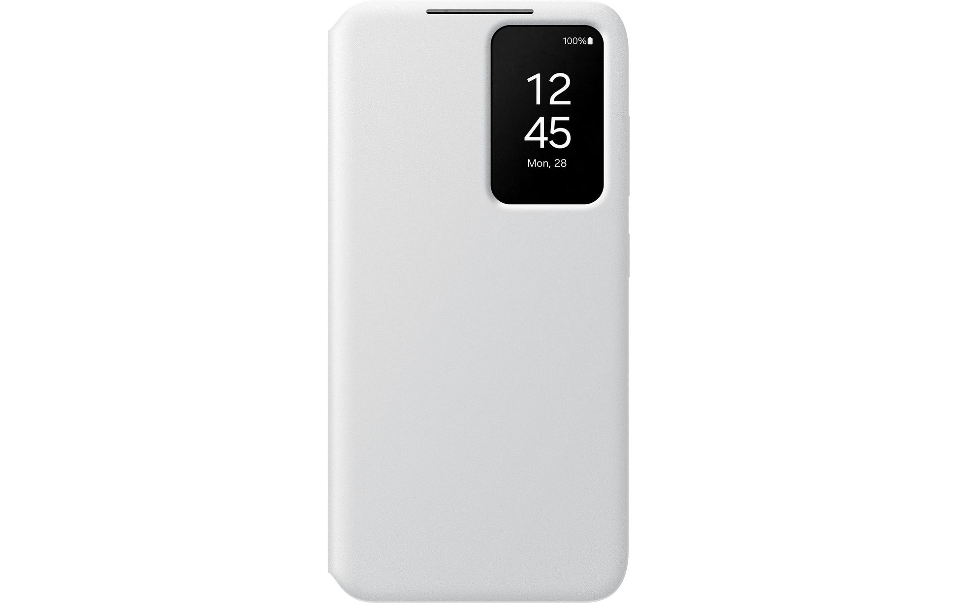 Samsung Booklet-Hülle – für Samsung Galaxy S24 – weiss – mit Kartenfach