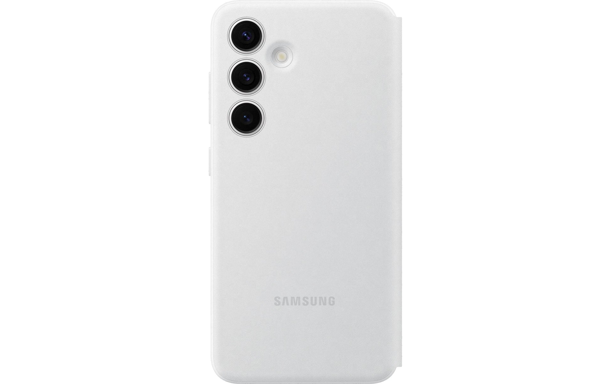 Samsung Booklet-Hülle – für Samsung Galaxy S24 – weiss – mit Kartenfach