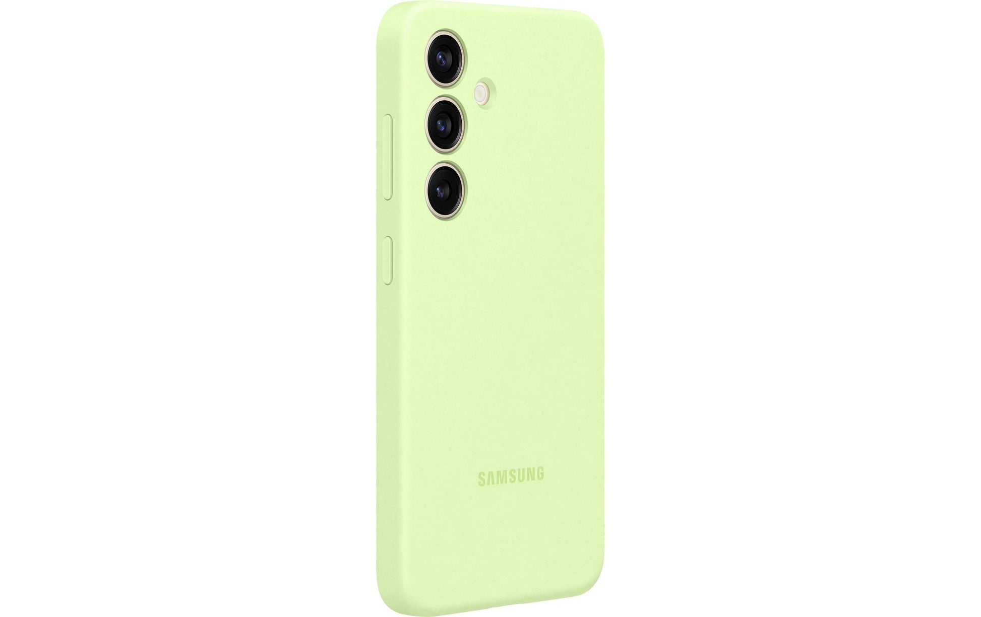 Samsung Backcover – für Samsung Galaxy S24 – grün – Silikon, stossgeschützt, kratzresistent