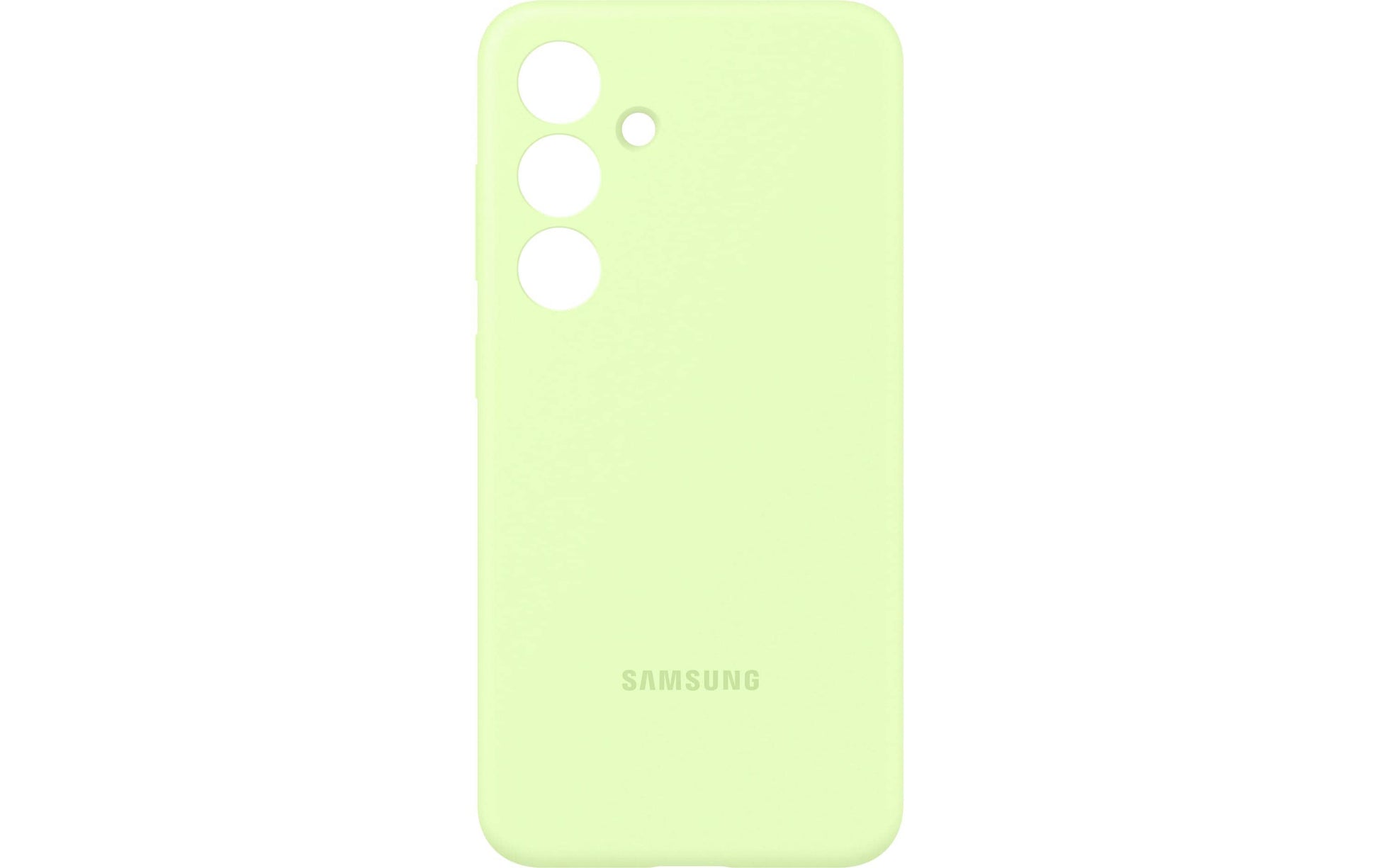 Samsung Backcover – für Samsung Galaxy S24 – grün – Silikon, stossgeschützt, kratzresistent