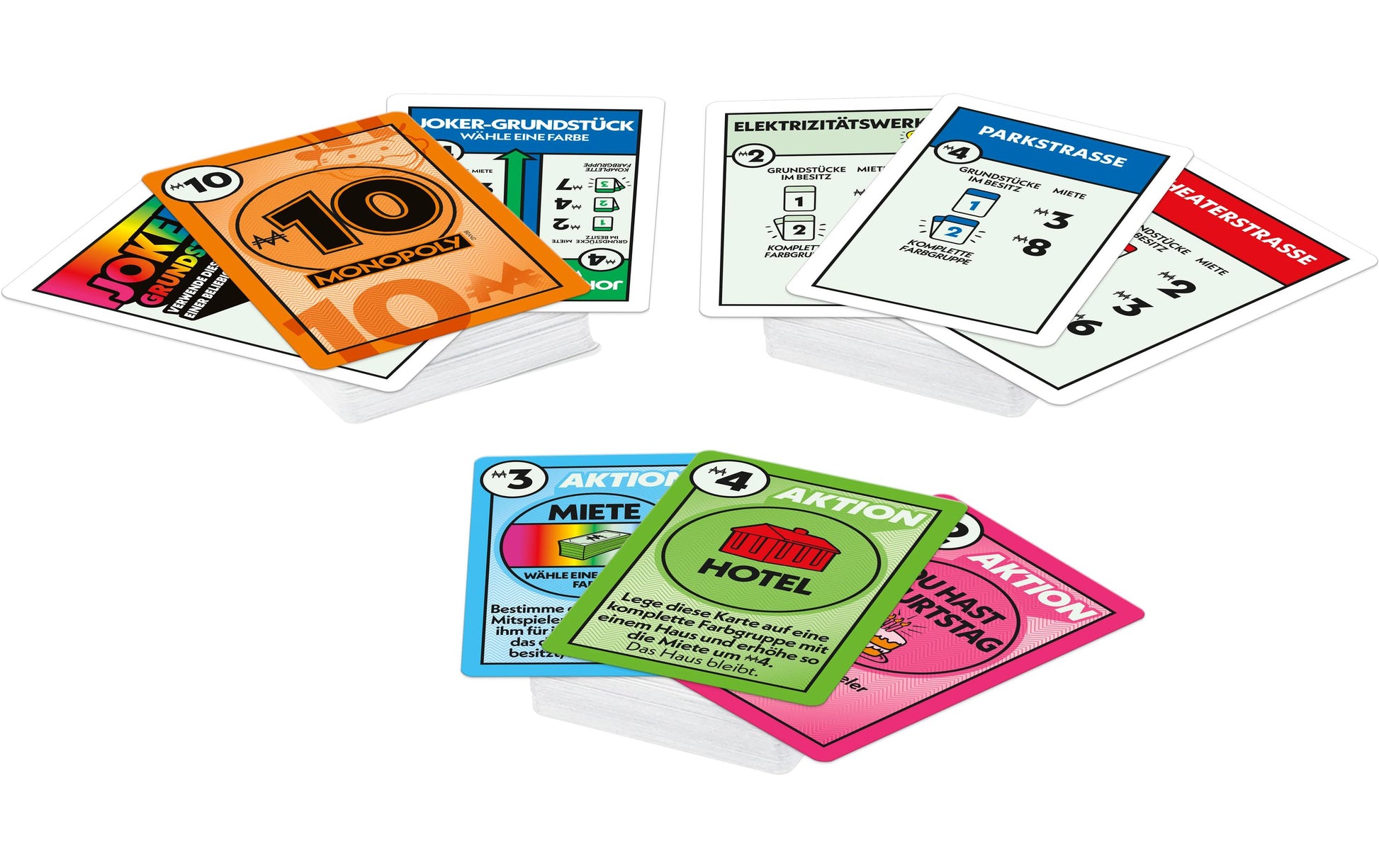 Hasbro Gaming Monopoly Deal – Kartenspiel, 2–5 Spieler, ab 8 Jahren, 15 Min., DE