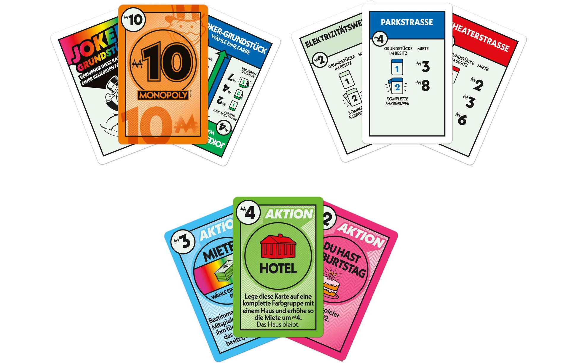 Hasbro Gaming Monopoly Deal – Kartenspiel, 2–5 Spieler, ab 8 Jahren, 15 Min., DE