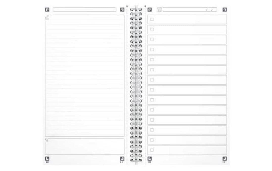 Elba Oxford Notizblock – 141 × 246 mm – 5 mm liniert – 115 Blatt – Spiralbindung, grün