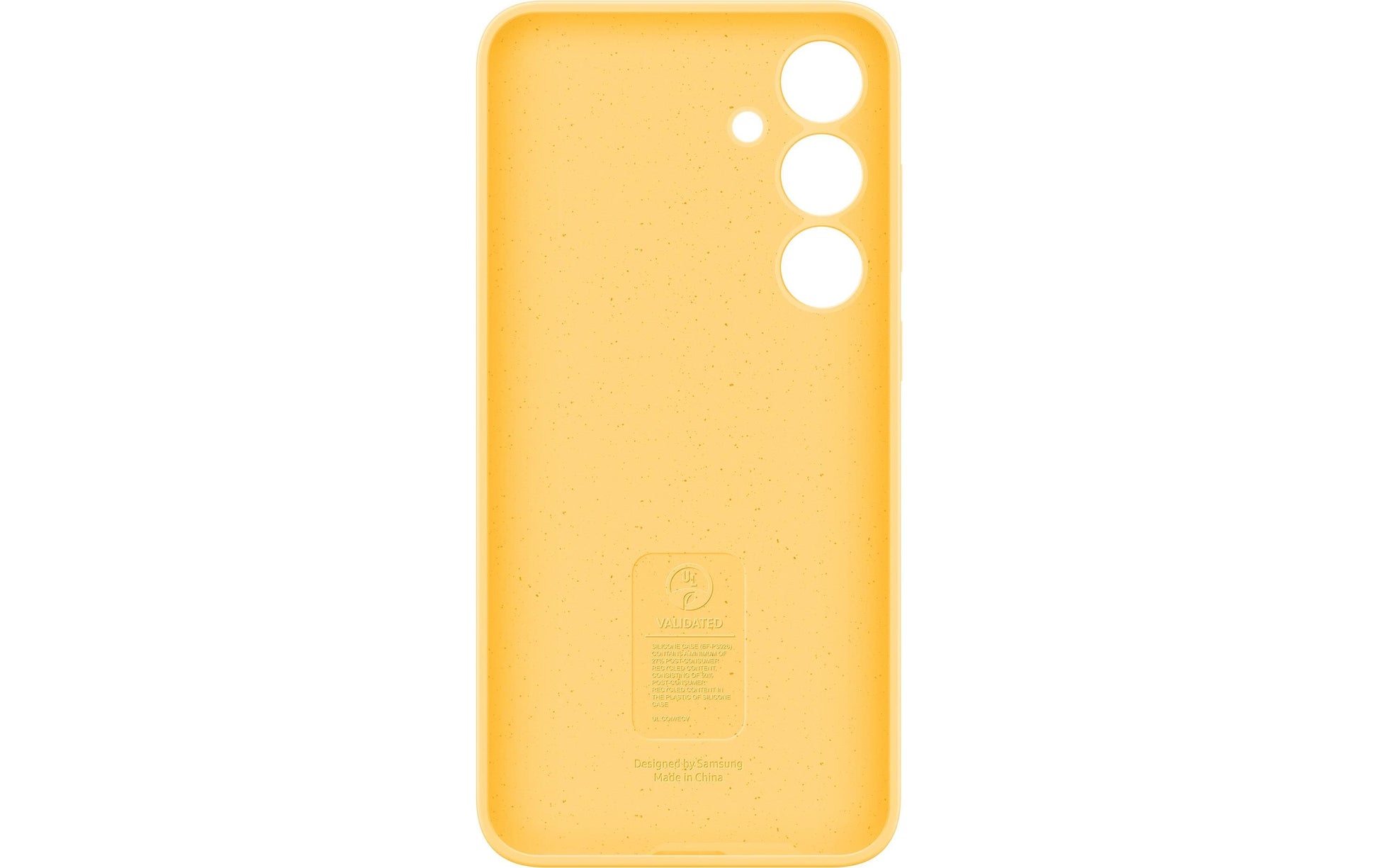 Samsung Backcover – für Galaxy S24+ – gelb – Silikon