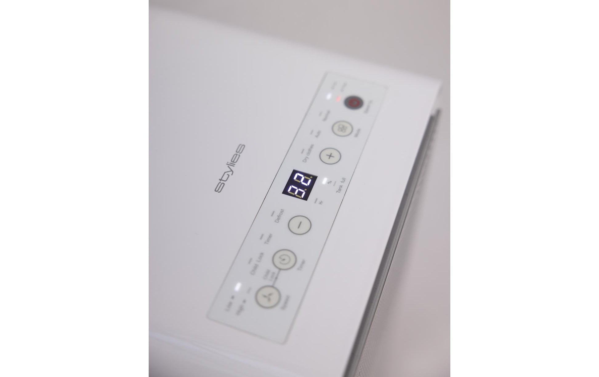 Stylies by koenig Luftentfeuchter Regulus – 12 L/24 h, bis 40m², Tank 2,5 L, Hygrostat