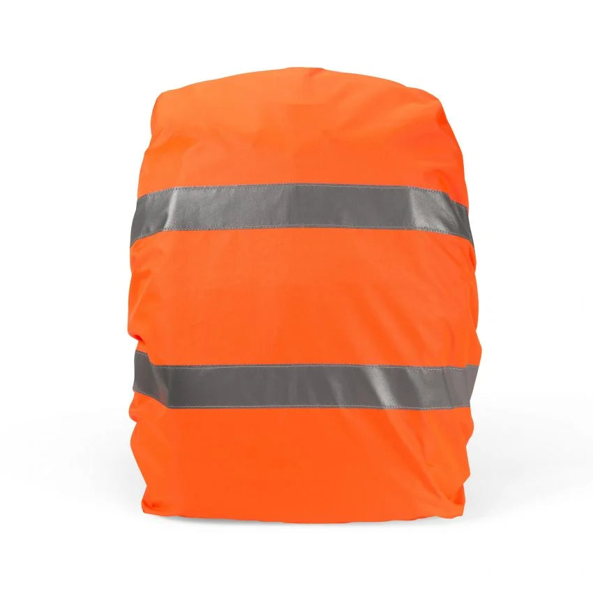 DICOTA Rucksack-Regenschutz – reflektierend, wasserfest – für Rucksäcke bis 360 × 520 × 260 mm – 38 l