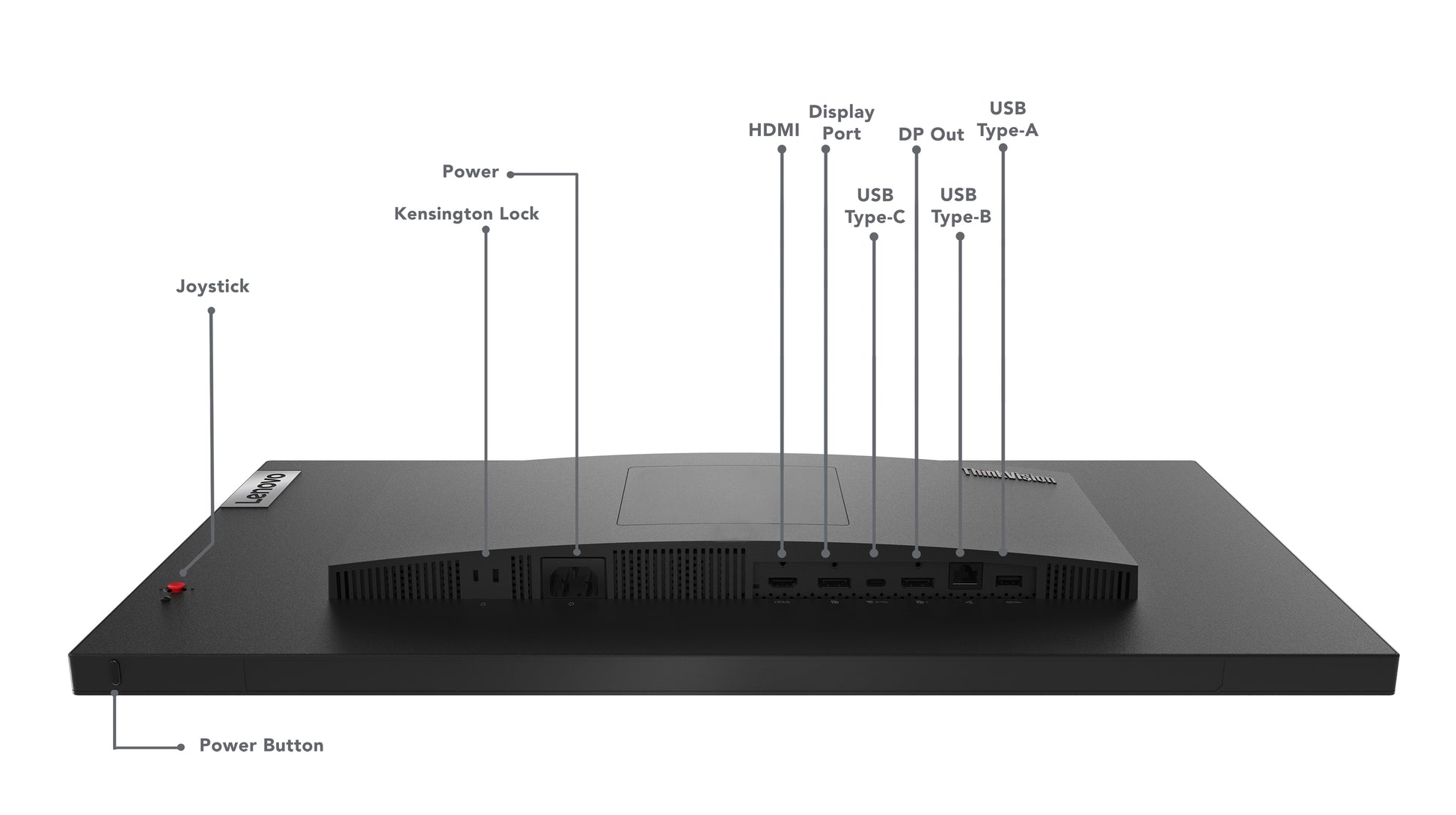 Lenovo T27H-30 – 27", 2560 × 1440 (WQHD), IPS, LAN