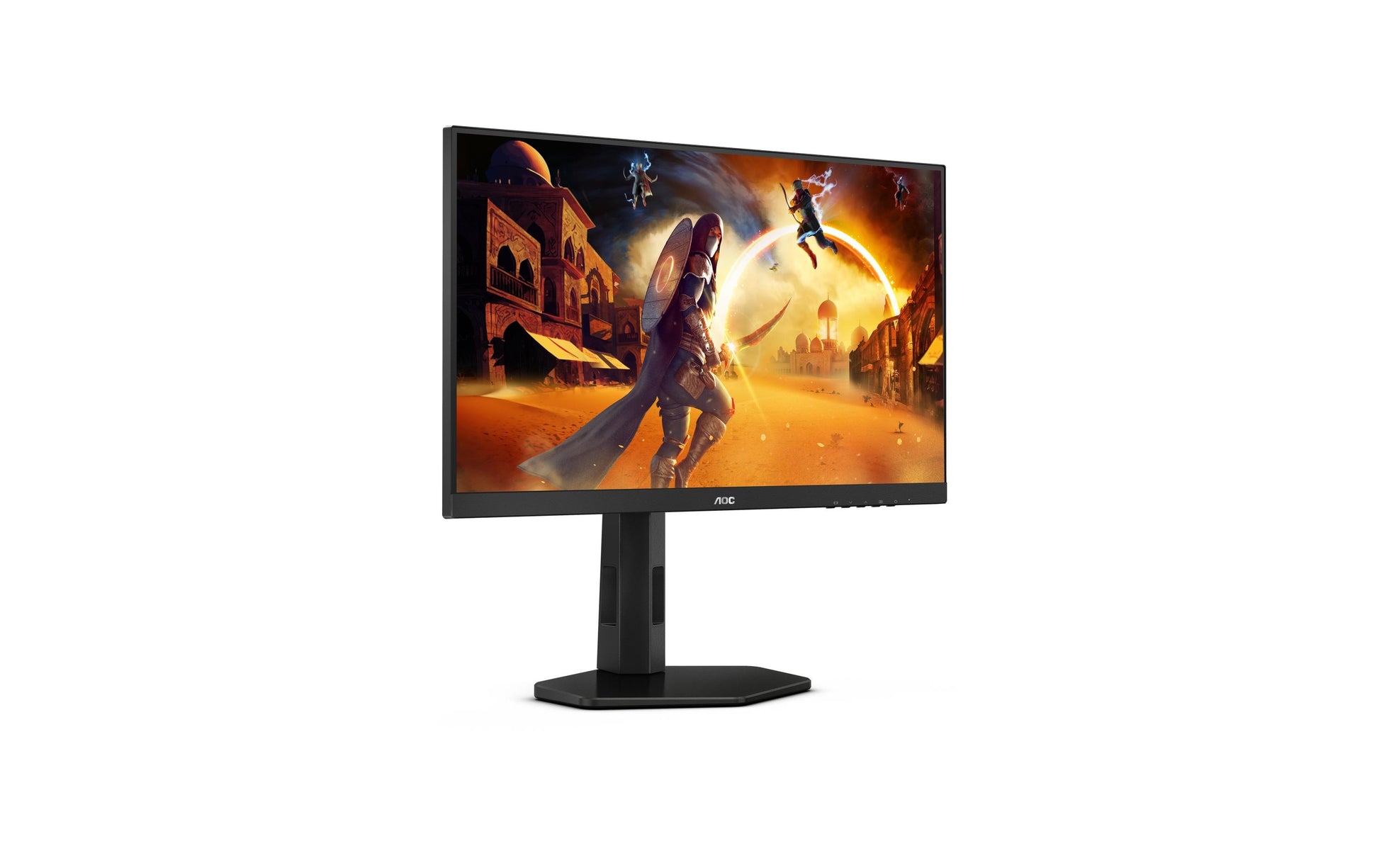 AOC 27G4X – Monitor, 27", 1920 × 1080 (Full HD), Fast IPS, 180 Hz, 300 cd/m², G-SYNC, VESA 100 × 100, Schwarz