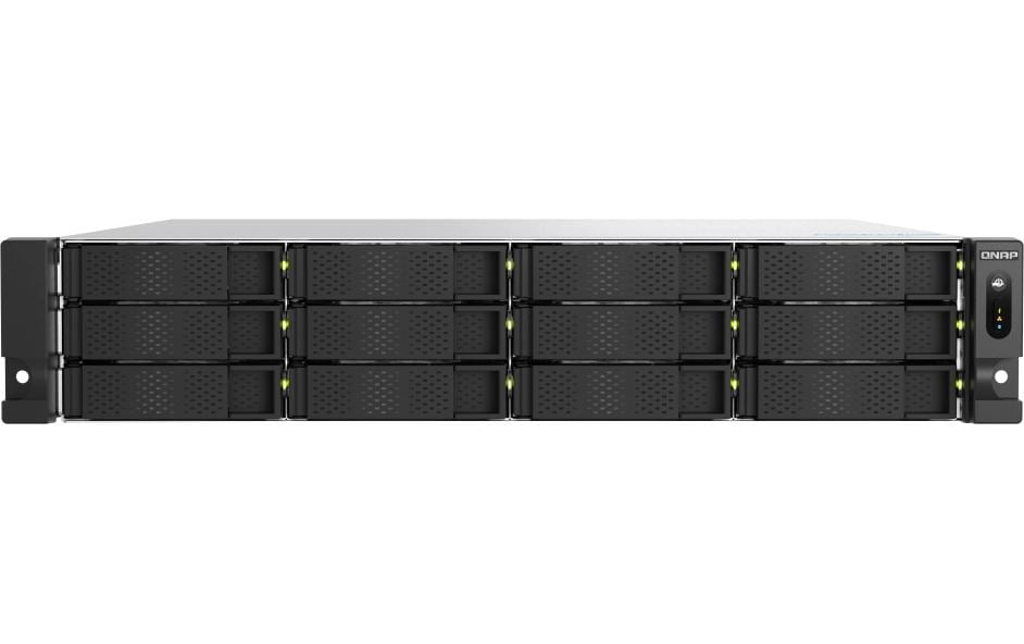 QNAP TS-h1277AXU-RP – 2U 12-Bay NAS, AMD Ryzen 5 Pro 16 GB DDR5