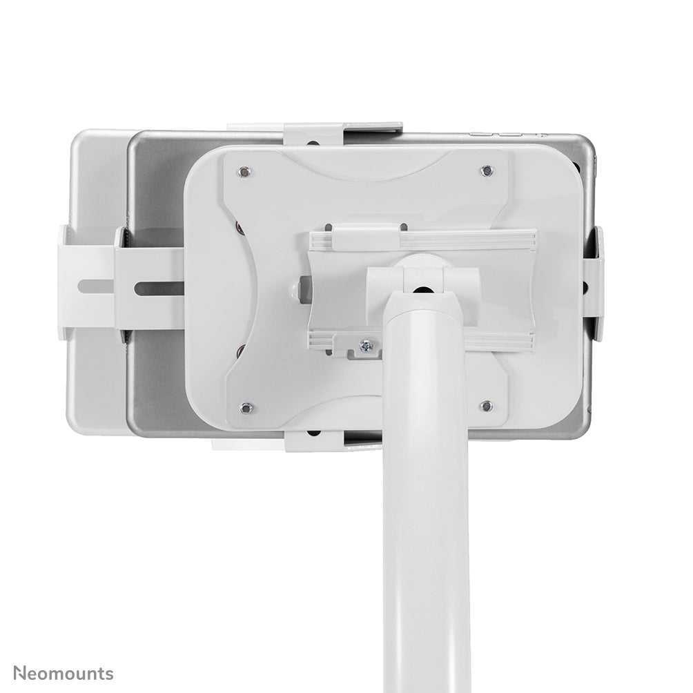 Neomounts Tablet-Tischhalterung – 7,9–11", abschliessbar – Weiss
