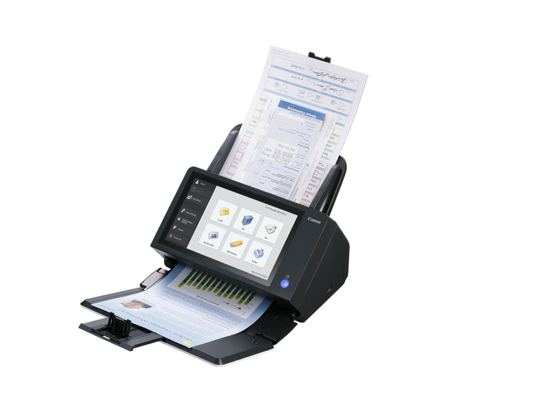 Canon imageFORMULA ScanFront 400 – Dokumentenscanner, Legal, Duplex, 45 ppm, 600 dpi, ADF 60 Blatt, LAN, USB