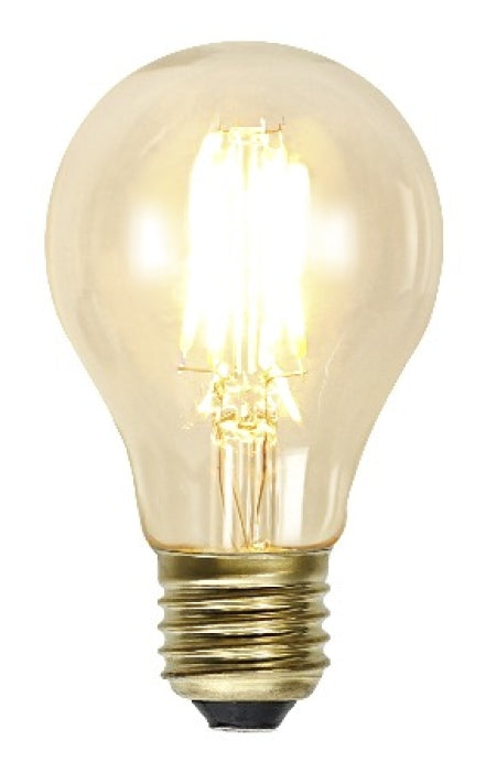 Star Trading LED-Leuchtmittel E27 A60 – 230 lm, 2,3 W, Warmweiss 2100 K – IP44 – 10 Stk. – Transparent