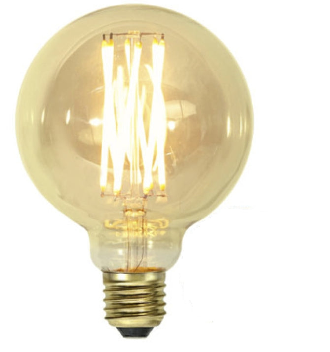 Star Trading Leuchtmittel E27 Globe G95 – 240 lm, 3,7 W, Warmweiss 1800 K – dimmbar – 1 Stk.