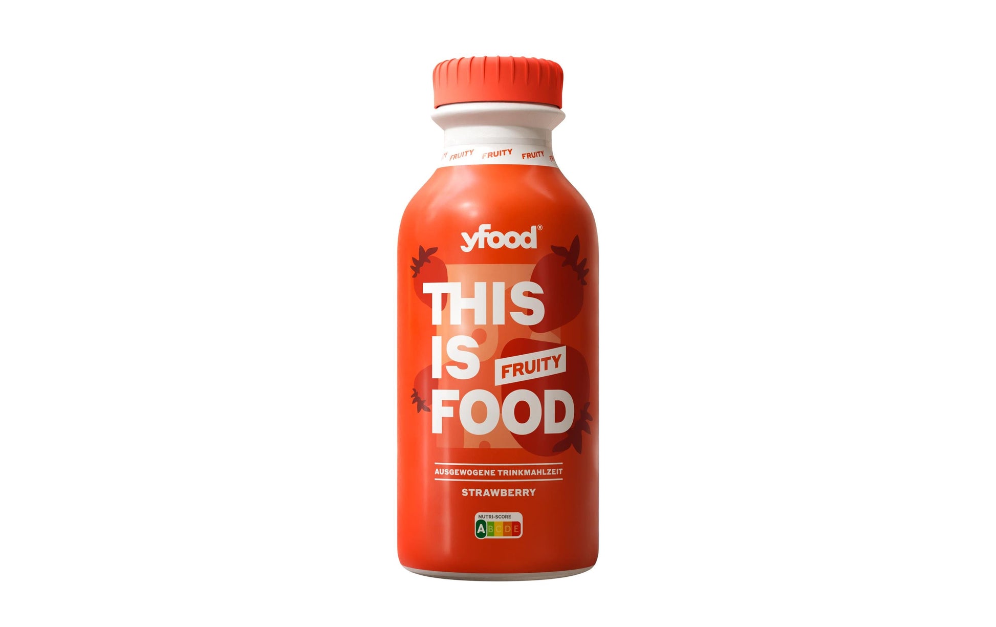 Yfood Fruity Trinkmahlzeit Erdbeere – 6×500 ml
