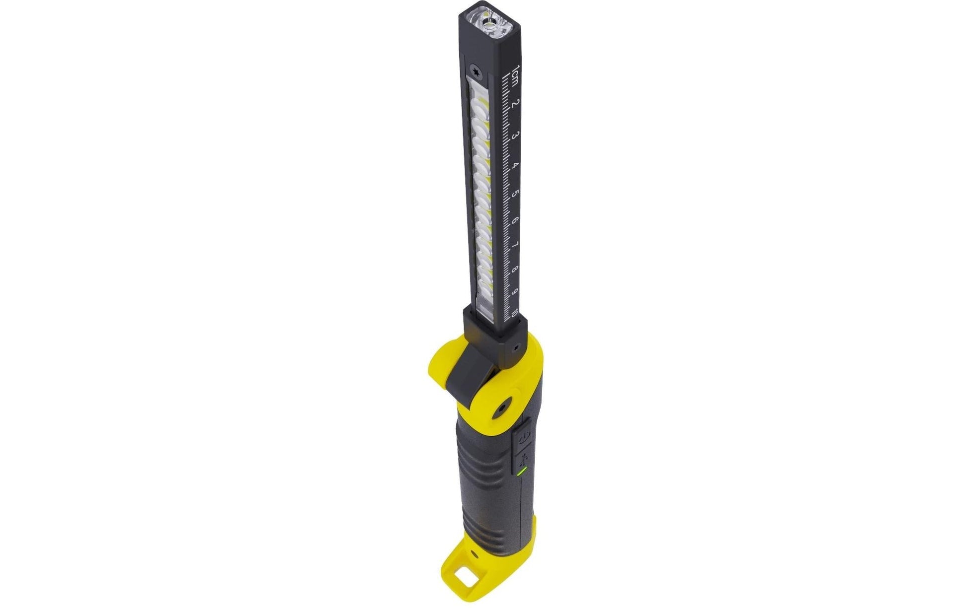 NORDRIDE Arbeitsleuchte Line Flex – 650 lm, Akku, IP65, Magnet, faltbar – Schwarz