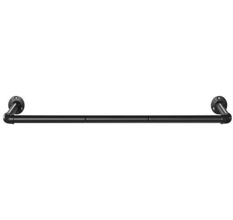 Songmics Wandhalterung – Stahl – Schwarz (– 50 kg) – 920 × 75 × 300 mm
