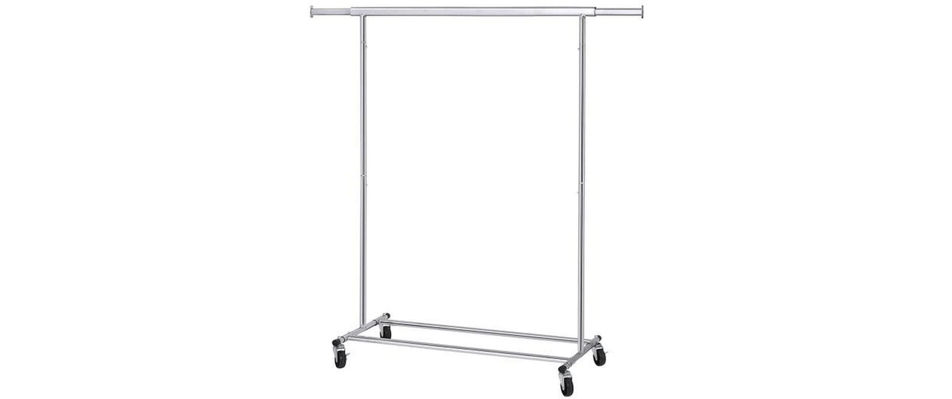 Songmics Garderobenständer – Eisen – Silber – 1'600 mm