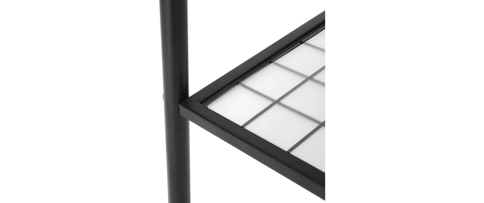 Songmics Garderobenständer – Stahl, Schwarz matt, 33,5 × 92,5 × 153 cm