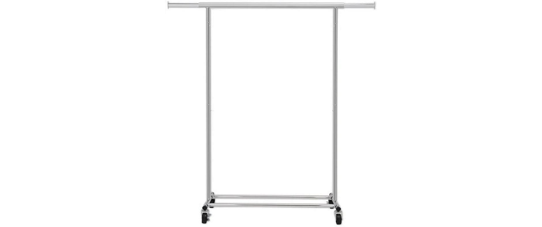 Songmics Garderobenständer – Eisen – Silber – 1'600 mm