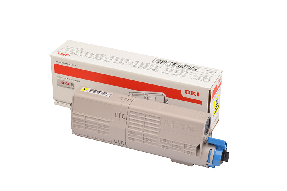 OKI Toner – gelb, 6000 Seiten – für Farb-Laserdrucker/Multifunktionsgeräte