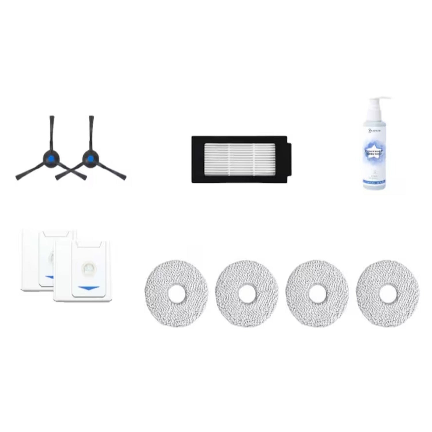 Ecovacs Zubehör-Set – 10 Stück, für DEEBOT T30/T30 PRO