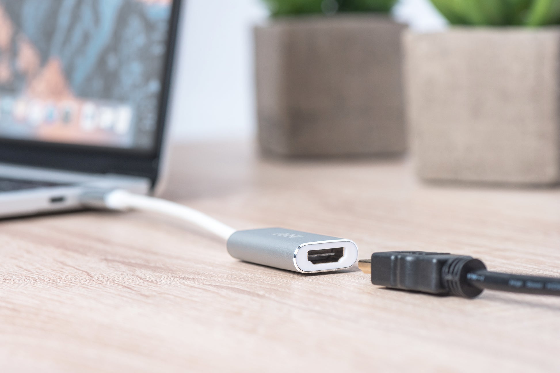 Digitus USB-C auf HDMI Adapter, USB 3.2 Gen 1, 4K