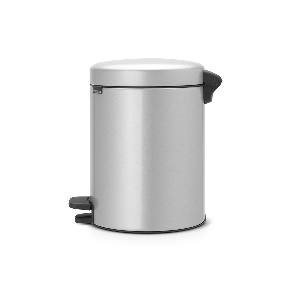 Brabantia newIcon Treteimer – 5 l – Edelstahl, rund – Soft-Close