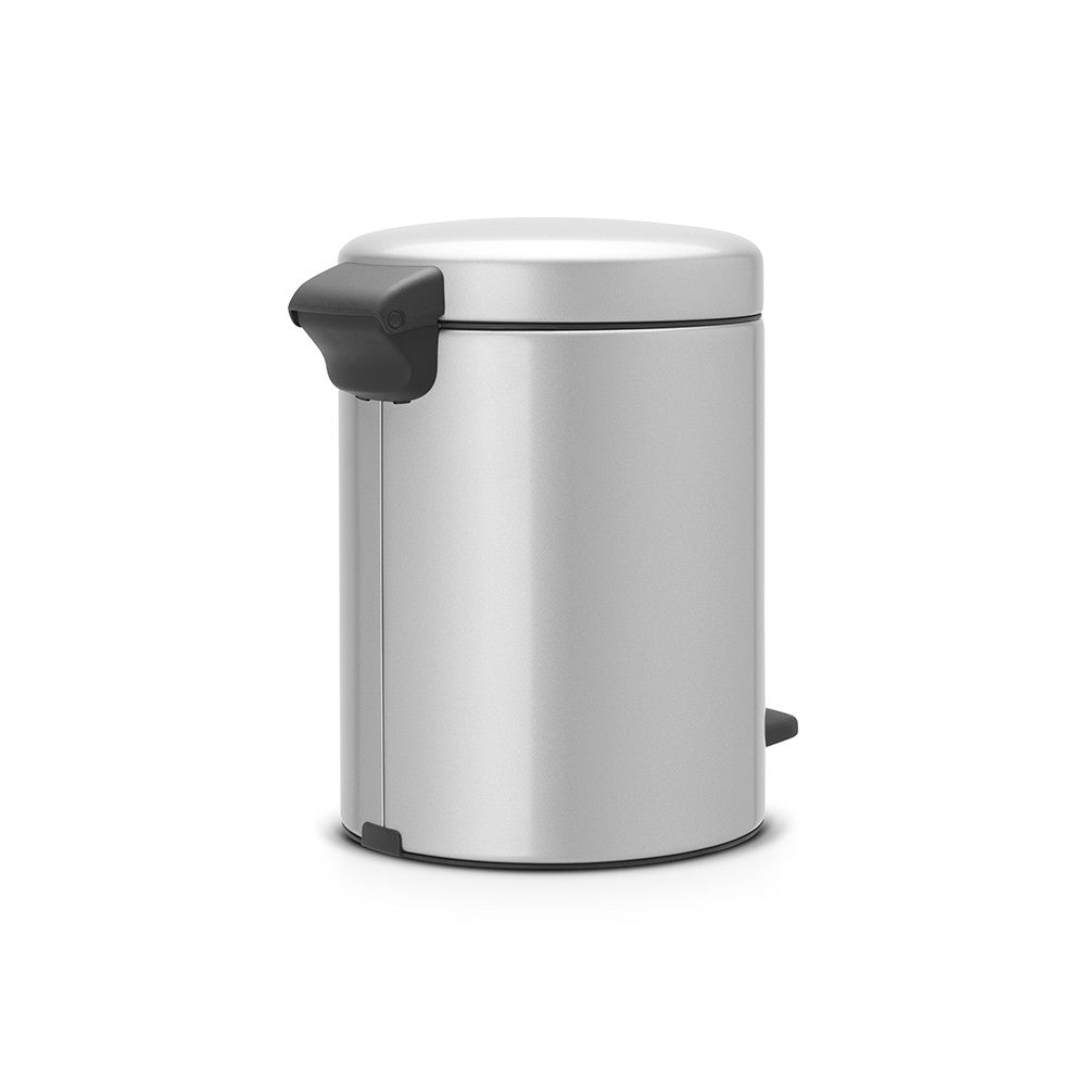 Brabantia newIcon Treteimer – 5 l – Edelstahl, rund – Soft-Close