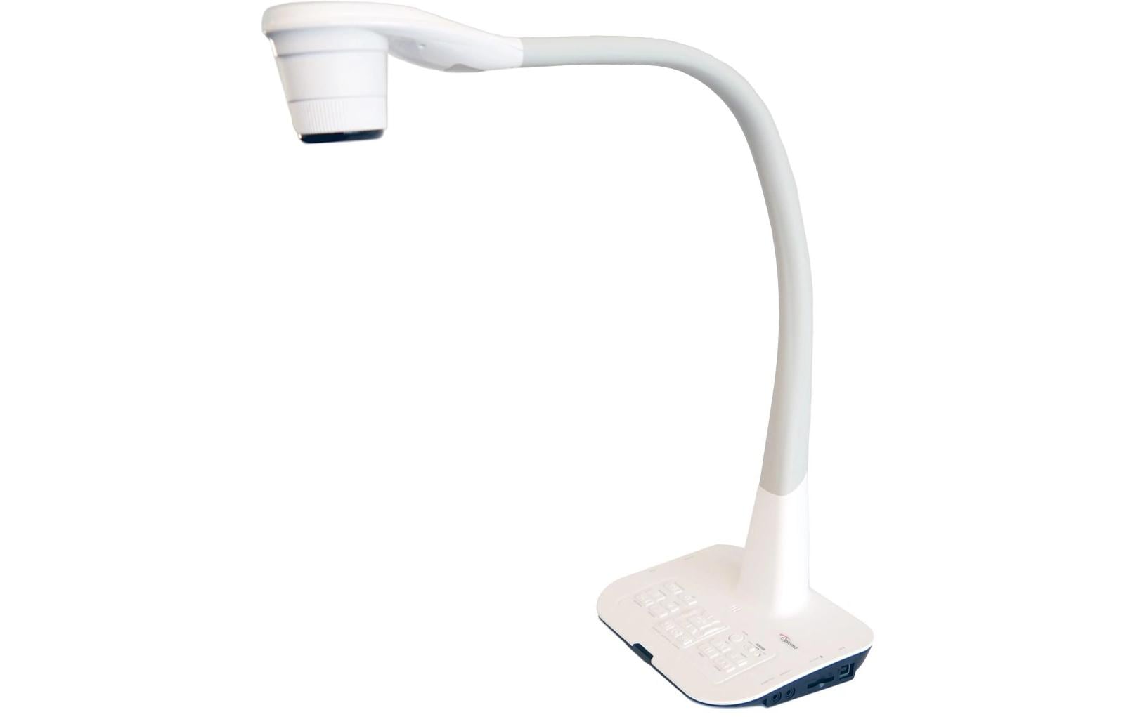 Optoma Visualizer DC460 – Dokumentenkamera, 13 MP, 17× optischer Zoom, A3, Weiss