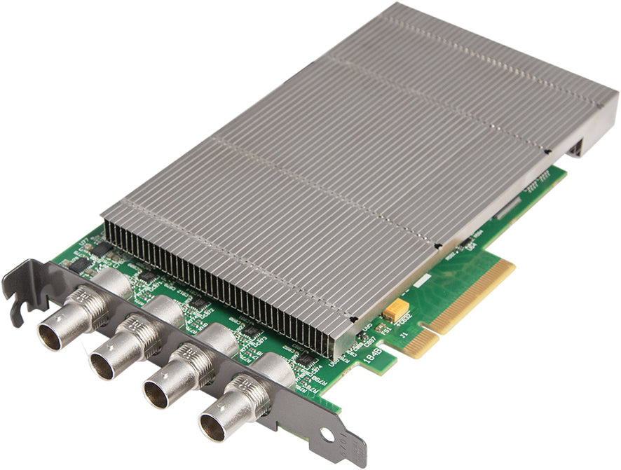 Datapath VisionSC-SDI4 – Capture-Karte (PCIe), 4× 3G-SDI In (BNC), 1080p@60 fps, PCIe Gen.3, für Windows