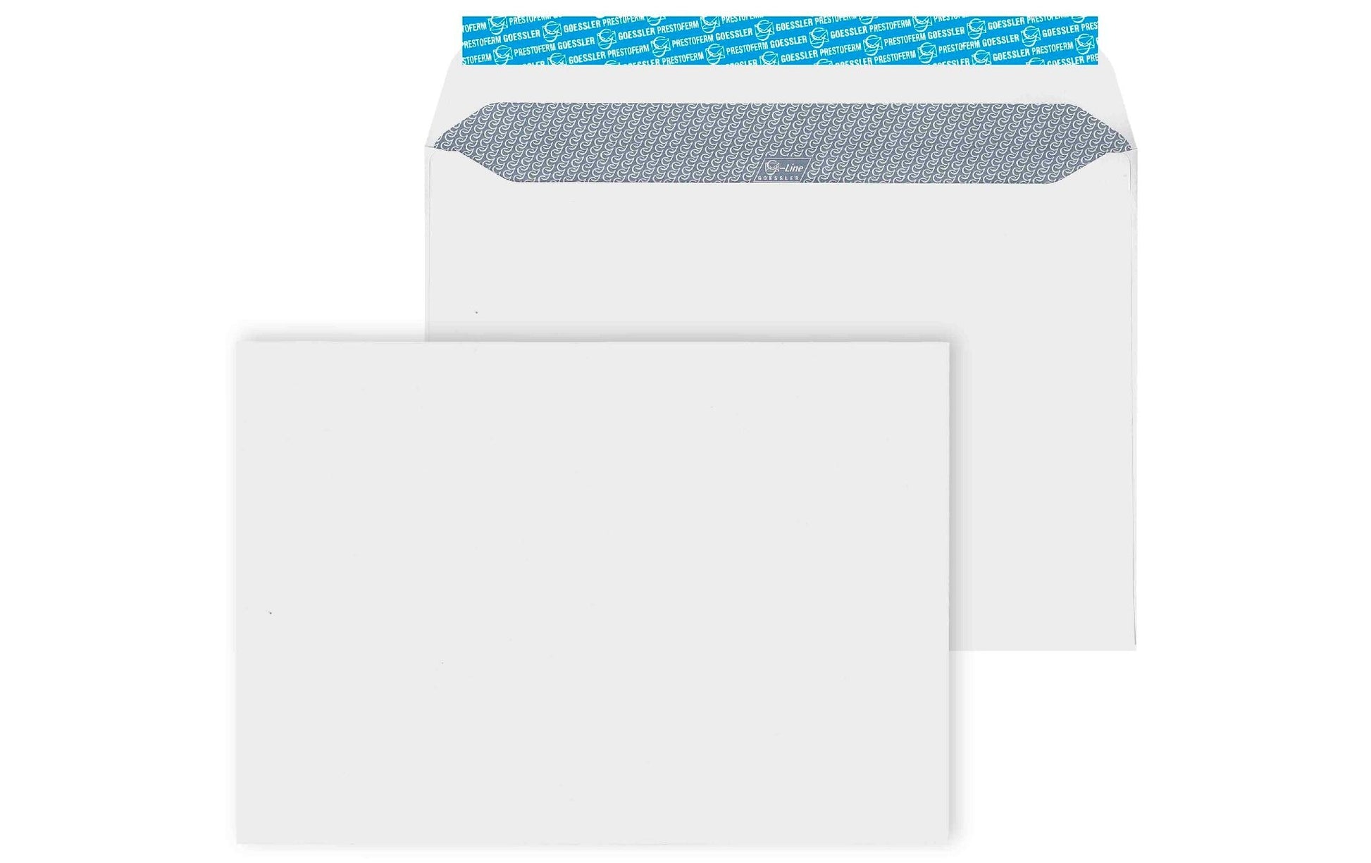 Goessler Couvert C4, ohne Fenster, selbstklebend, weiss, 120 g/m² – Goessler – 250 Stk.