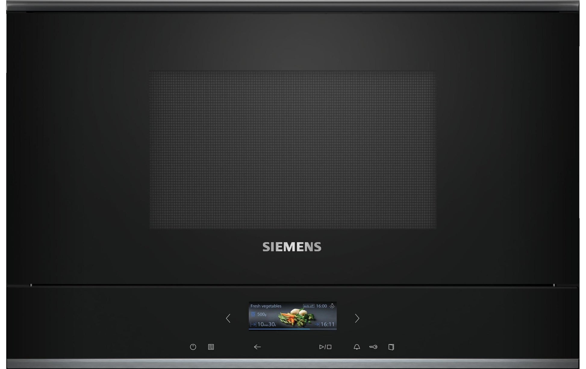 Siemens Einbau-Mikrowelle BE732L1B1C – 21 l, Grill & Inverter, 900 W – schwarz
