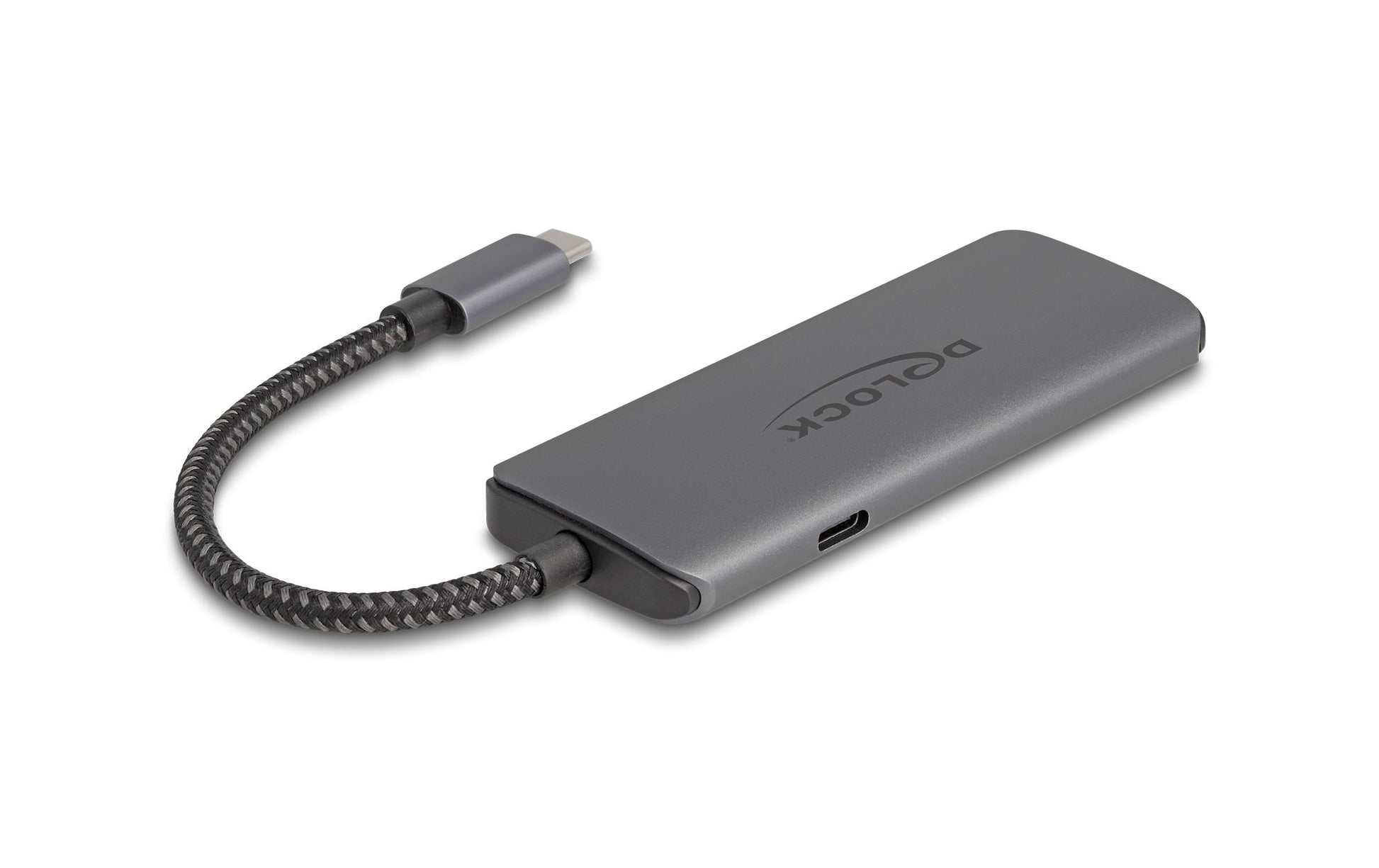 DeLOCK Dockingstation – USB-C, 1× HDMI, 2× USB-A, 2× USB-C, 100 W PD, für Windows/Mac/Linux