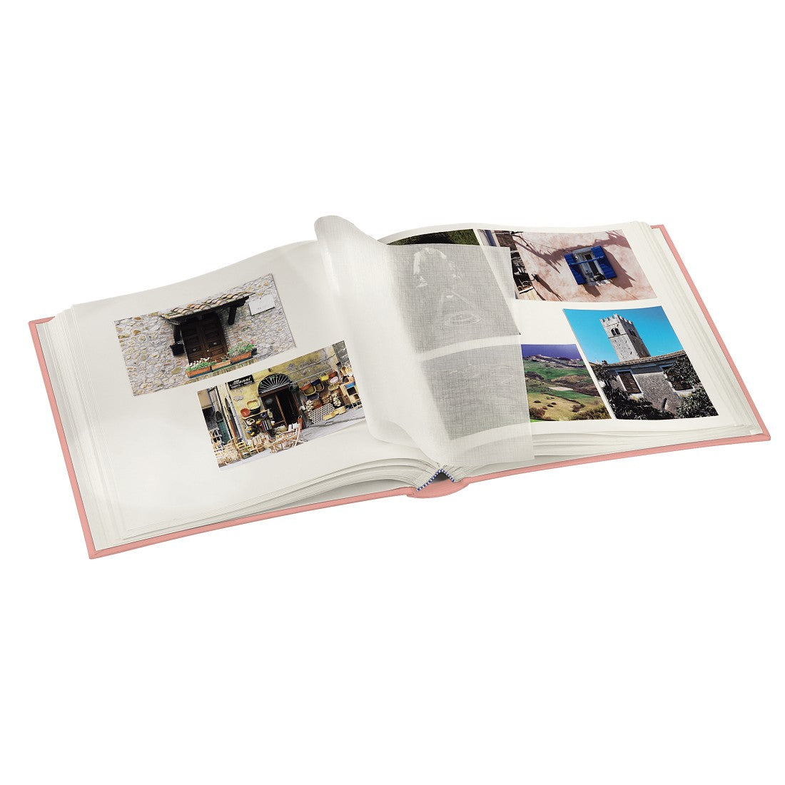 Hama Fotoalbum – für 300 × 300 mm, sortiert, mit Pergaminzwischenblättern, Karton