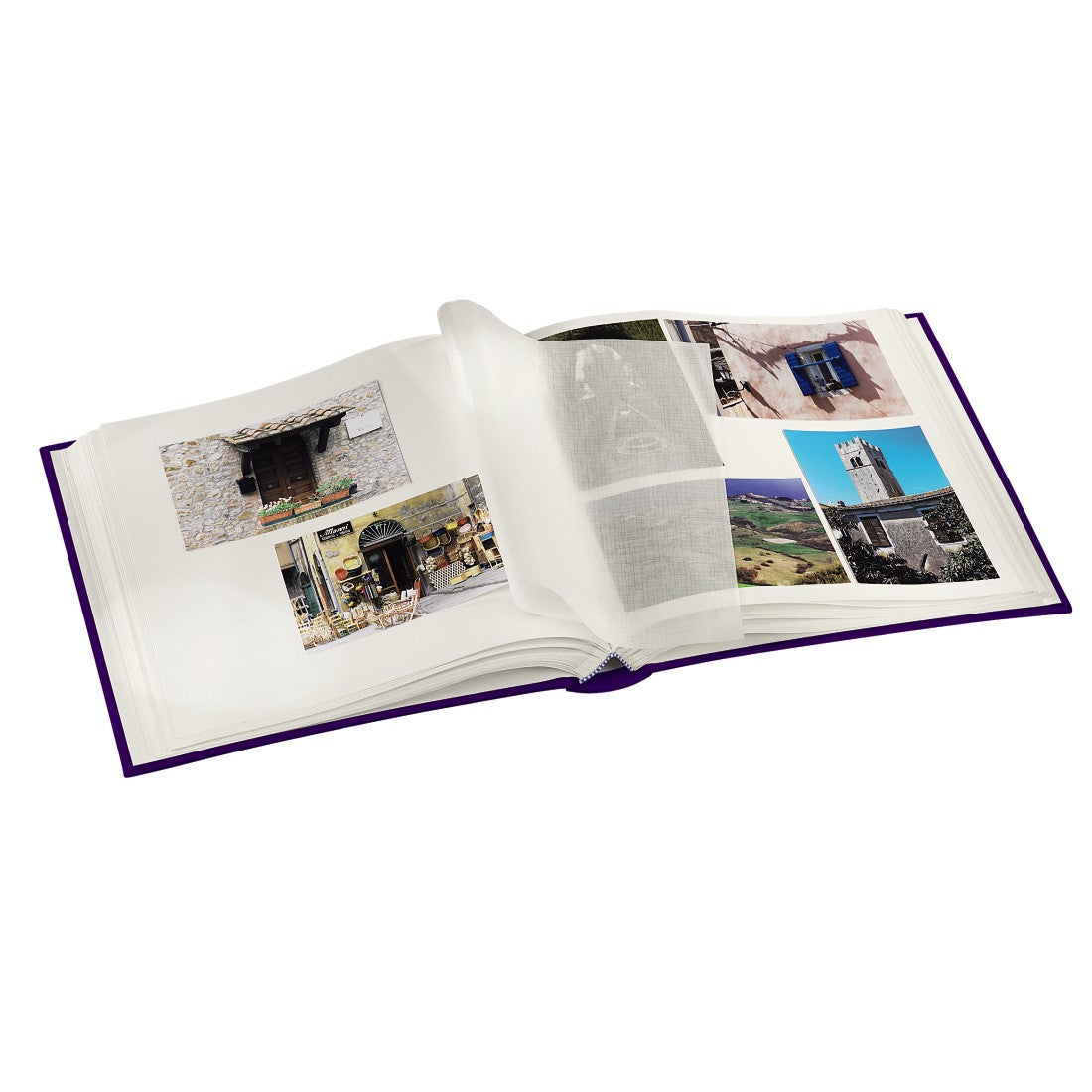 Hama Fotoalbum Jumbo Susi – für 300 × 300 mm, sortiert, mit Pergaminzwischenblättern, Karton