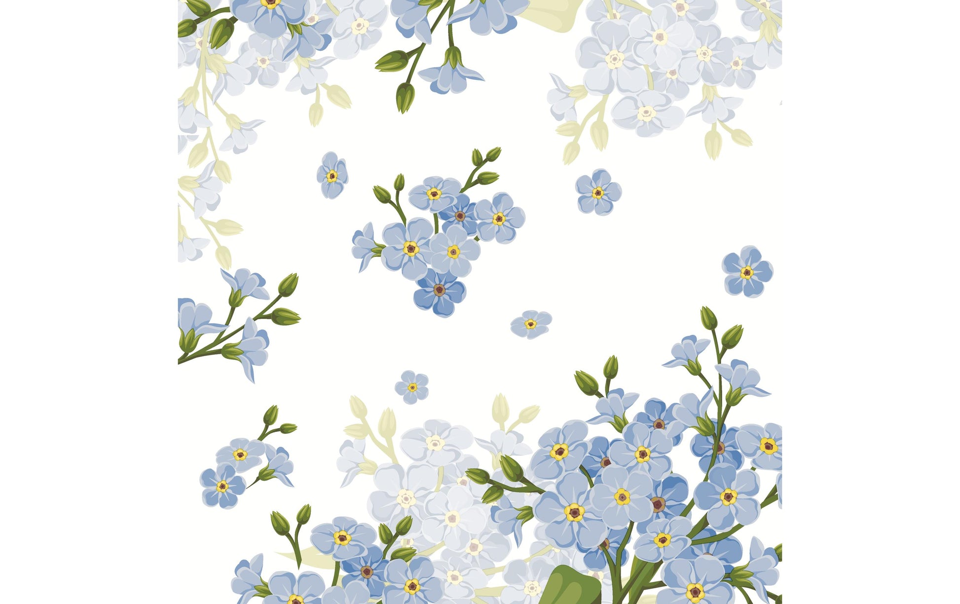 Paper + Design Servietten Blume – mehrfarbig – 33 × 33 cm, 3-lagig – 20 Stück