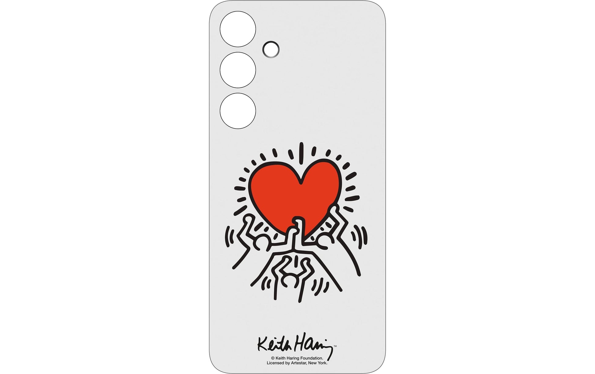 Samsung Backcover – für Samsung Galaxy S24+ – rot/transparent – TPU