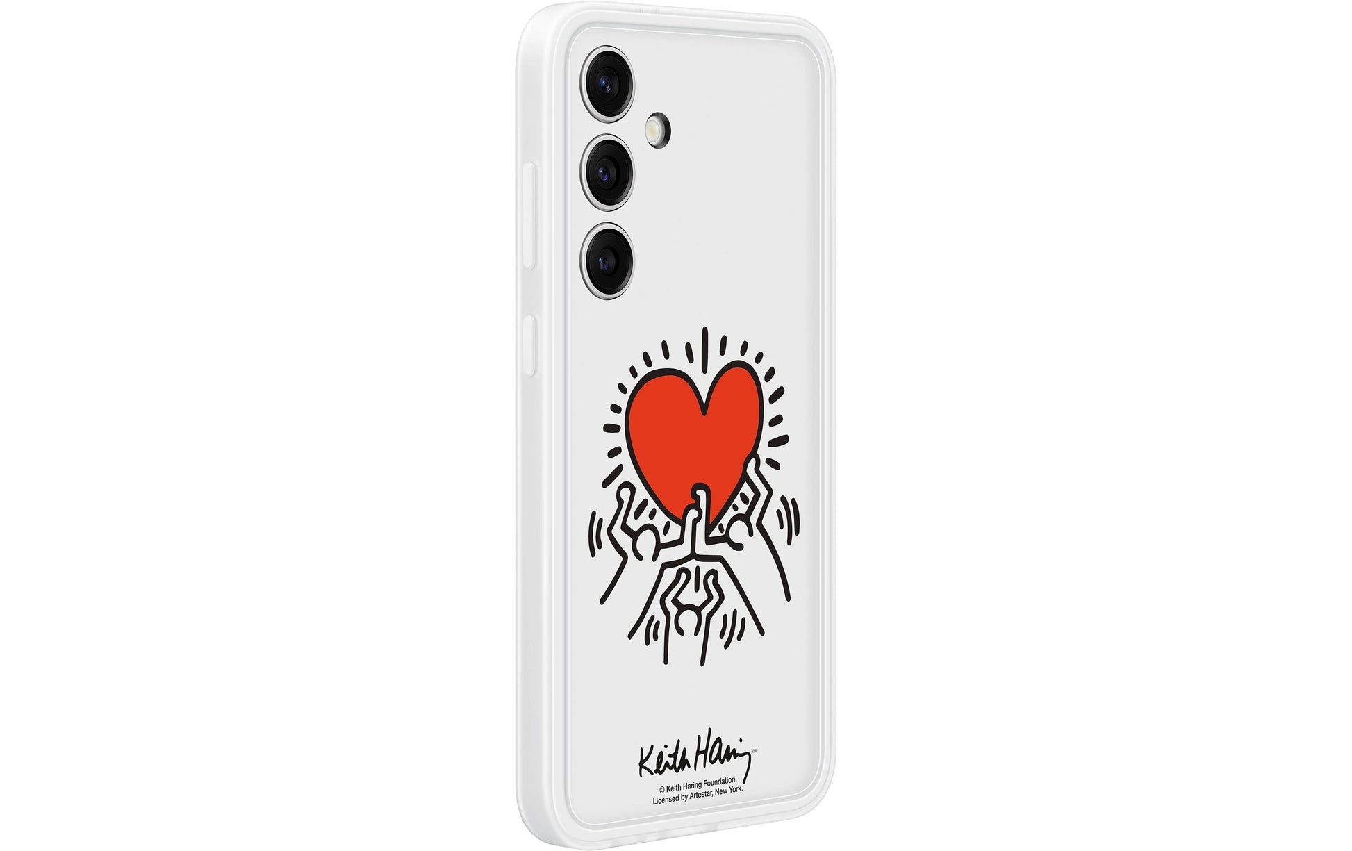 Samsung Backcover – für Samsung Galaxy S24+ – rot/transparent – TPU