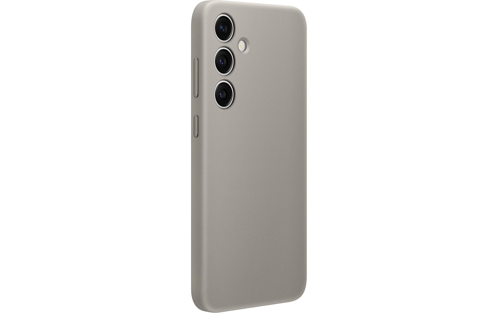Samsung Backcover – für Samsung Galaxy S24+ – Taupe – Kunstleder