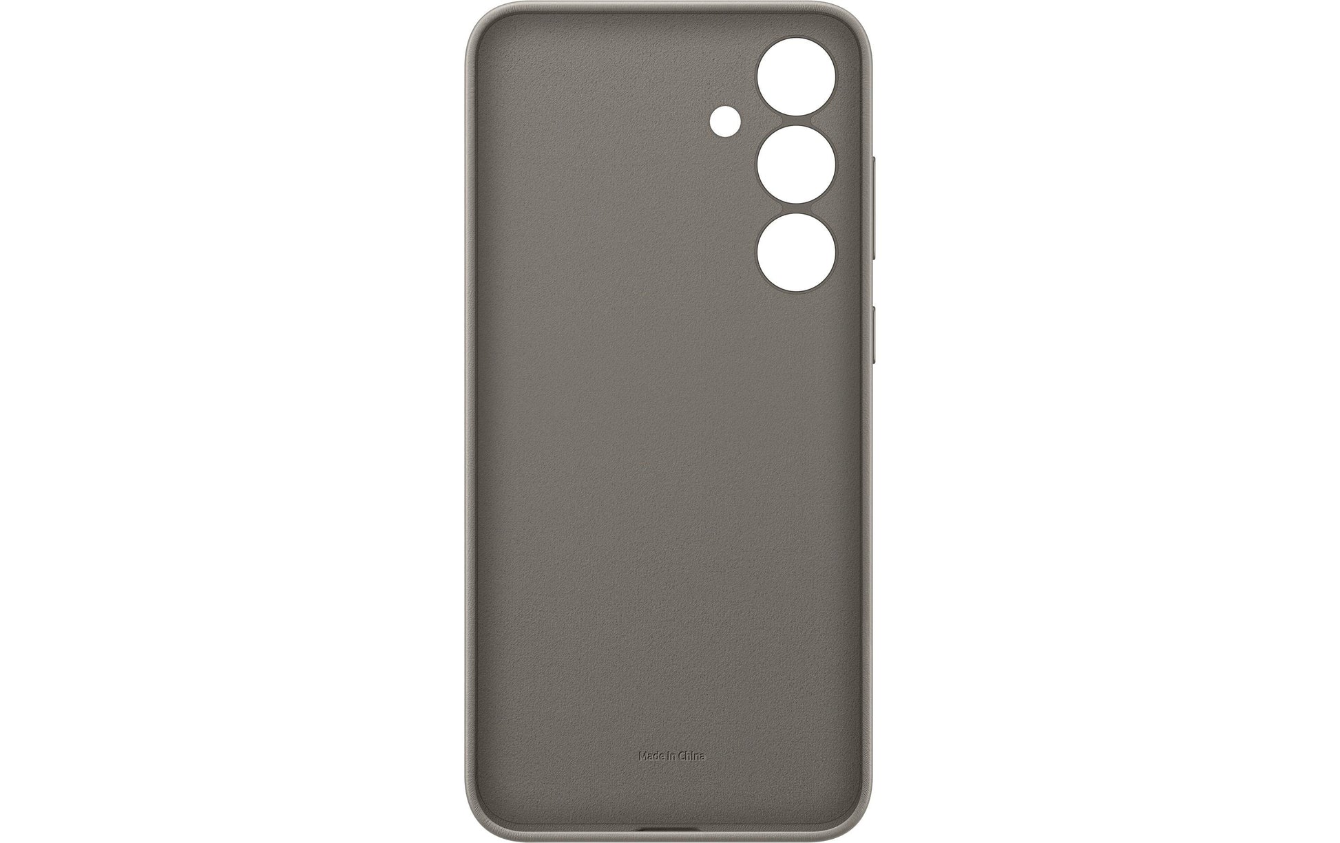 Samsung Backcover – für Samsung Galaxy S24+ – Taupe – Kunstleder