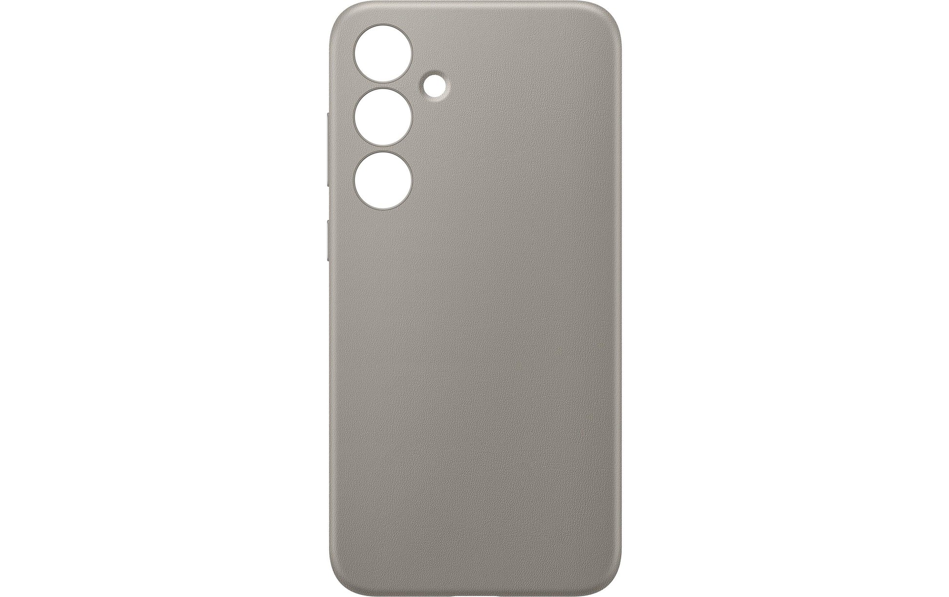 Samsung Backcover – für Samsung Galaxy S24+ – Taupe – Kunstleder
