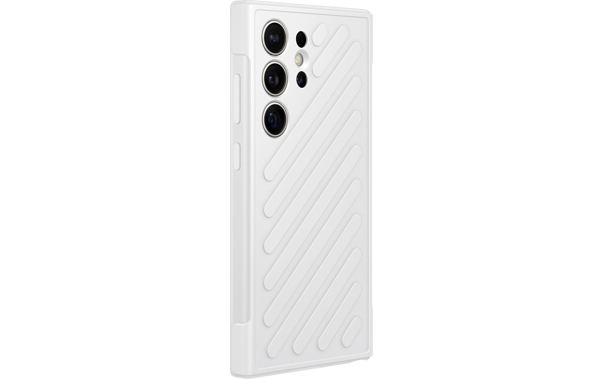 Samsung Backcover – für Galaxy S24 Ultra – weiss – stossgeschützt, kratzresistent