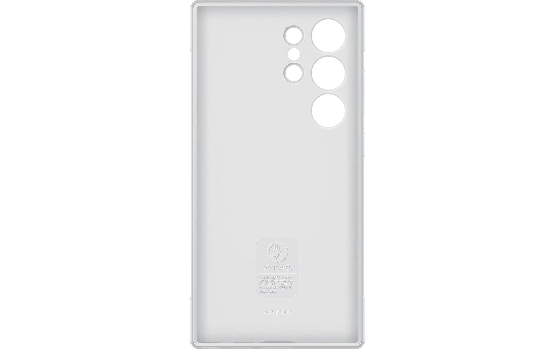 Samsung Backcover – für Galaxy S24 Ultra – weiss – stossgeschützt, kratzresistent